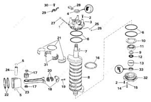 Full description of a crank shaft diagram