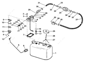Gas tank diagram landcruiser 1987