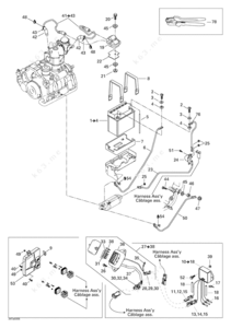 Geberit face plate parts
