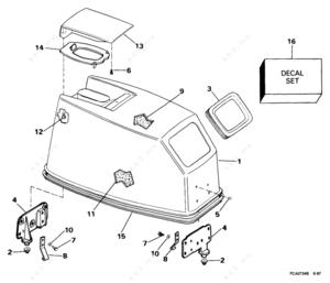Gmc envoy lift gate components