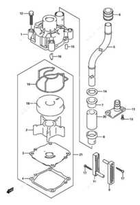 Gould water pump jrs7 repair parts diagram