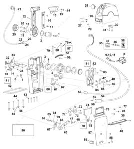 Greensmart 2 remote control parts diagram