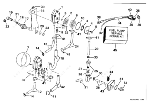 Greenwood sprayers diagram of parts