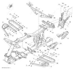 Heat shield diagram for 2011 mitsubishi endeavor
