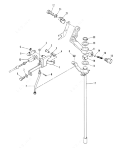 Honeywell damper linkage parts cotter pin