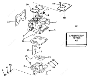 How to set float on outboard motor carburetor diagram