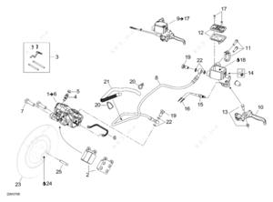 Hydraulic brakes diagram