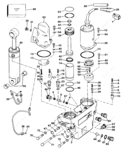 Hydraulic hose for tilt and trim on 76 evinrude 115 hp.on amazon prim