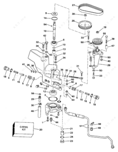 Hynautic steering relief valve assembly diagram