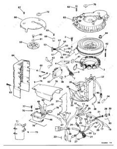 Ignition diagram of 1964 18 hp rvindrun engine