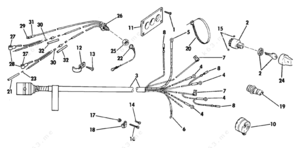Indak boat ignition switch 6 contact diagram