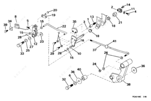 Int 574 throttle linkage diagram