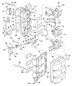 Intake manifold parts diagram