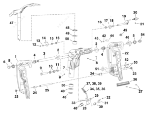 Iwata lph 200 spray gun parts diagram