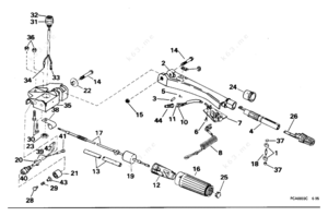 J25reor helix and grip assembly diagram