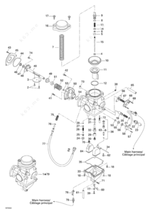 J5 bombardier carburetor diagram
