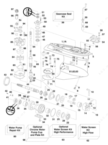 Jet tech sushi case parts diagram