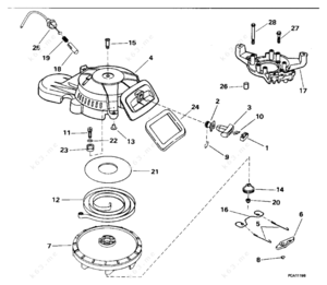 John deere 175 38 inch mower deck parts breakdown