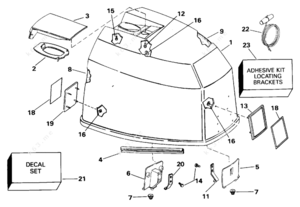 Johnson 112 tilt motor diagram