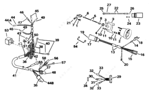Johnson 112 tilt motor parts list