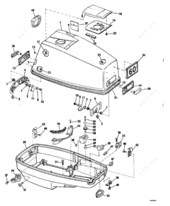Johnson 115 hp outboard parts diagram