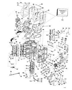 Johnson 135 outboard motor diagram