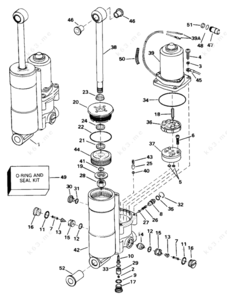 Johnson 50 1993 trim system