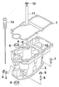 Johnson 8hp 4 stroke outboard electrical connection diagram