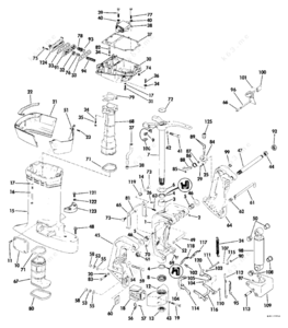 Johnson j115mlcrd carburetor diagram chart printable template