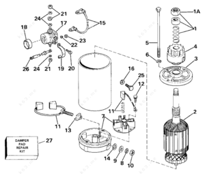 Johnson j70tlcrd motor