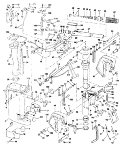 Johnson model j15reod usa model 15 hp parts diagram