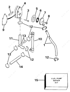 Johnson outboard 110 fuel connector