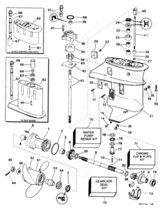Johnson outboard motor 15 hp model mo.j15rcrn
