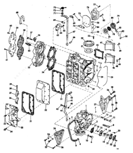 Johnson outboard motor 1968 33hp modelrxe-13e manual