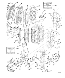 Johnson outboard water flow diagram