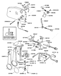 Johnson remote control parts