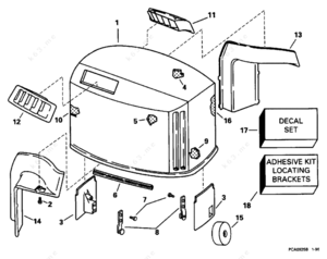 Johnson rooftop burner assembly diagram