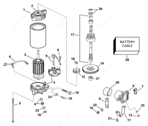 Johnson tn 25 parts diagram