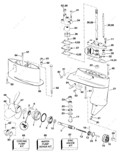 Kawasaki kz1000p bushing repair gear shifter housing kit