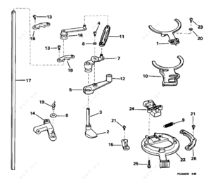 Kawasaki x2 jet ski choke assembly diagram