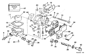 Kehi be carburetor parts catalog