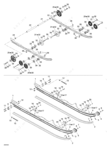 Kovatch mobile equipment parts catalogo back suspension