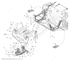 Kubota mx 5200 rear remote parts breakdown diagram