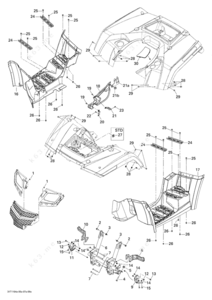 Kubota rtv-break down to a-arm kit