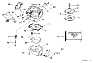 Lauson 40 carburetor schematic diagram