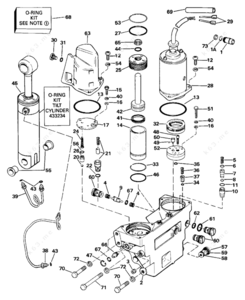 Level gauge with floater internal component