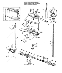 Lower unit part list