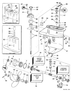 M15b tohatsu outboard parts diagram