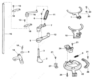 Mackay meters two head parts list