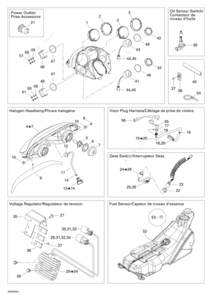 Manual choke mechanism for 2004 ski doo 500ss